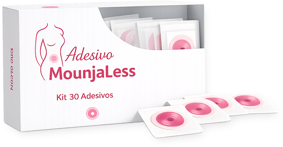 1 caixa do Adesivo MounjaLess